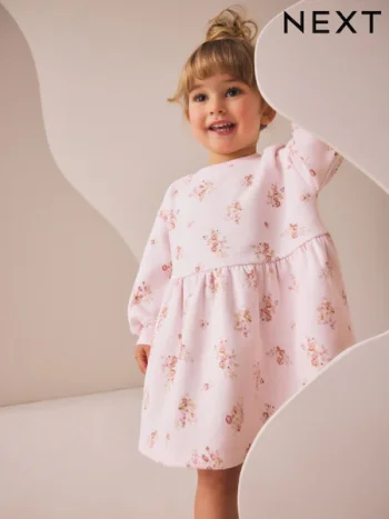 Young dress with red flowers